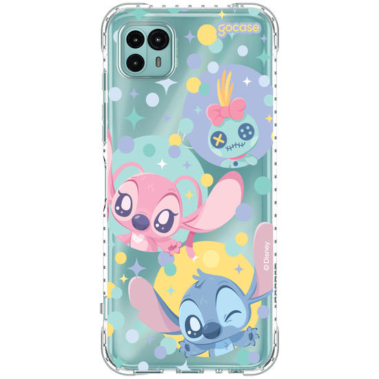 Capinha para celular  Cute Stitch, Angel e Xepa