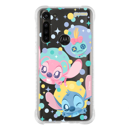 Capinha para celular  Cute Stitch, Angel e Xepa