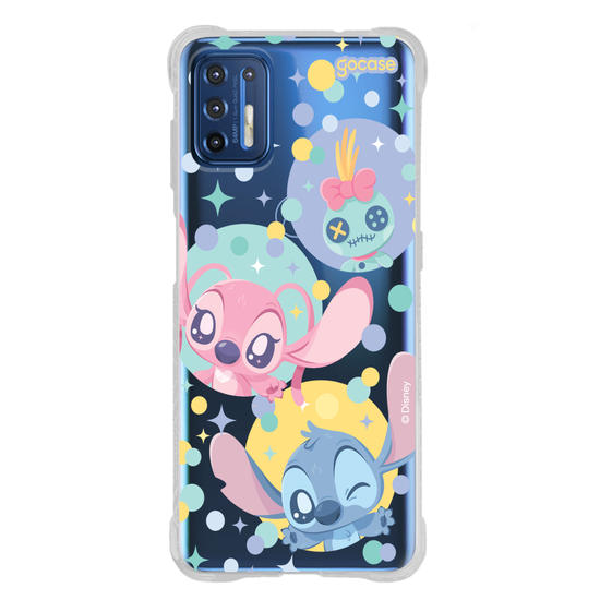Capinha para celular  Cute Stitch, Angel e Xepa
