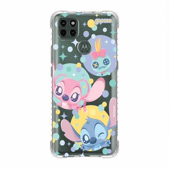 Capinha para celular  Cute Stitch, Angel e Xepa