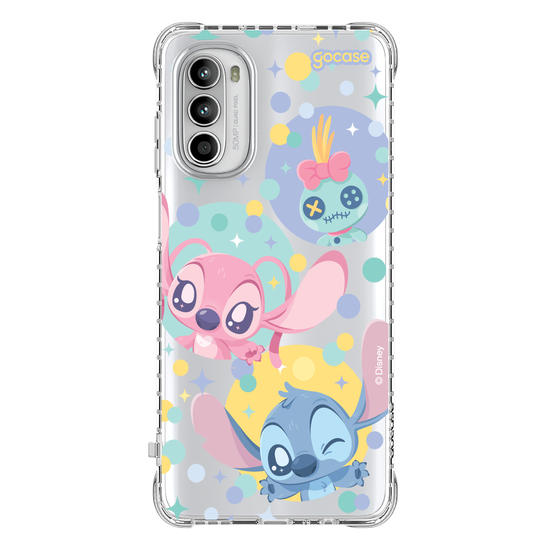 Capinha para celular  Cute Stitch, Angel e Xepa