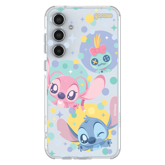 Capinha para celular  Cute Stitch, Angel e Xepa