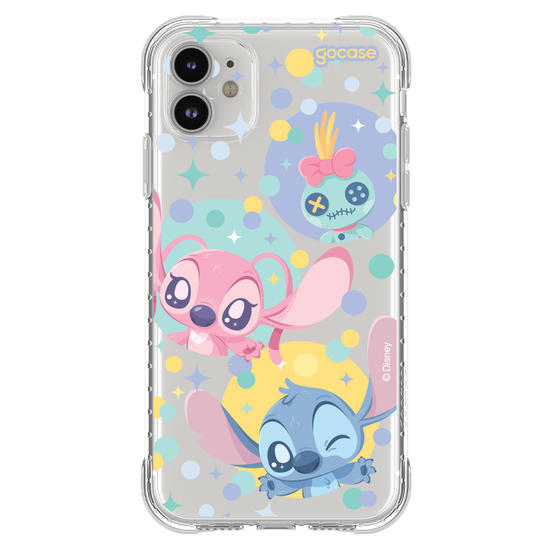Capinha para celular  Cute Stitch, Angel e Xepa