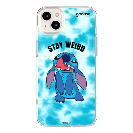 Capinha para celular  Lilo & Stitch - Stay Weird Tie Dye