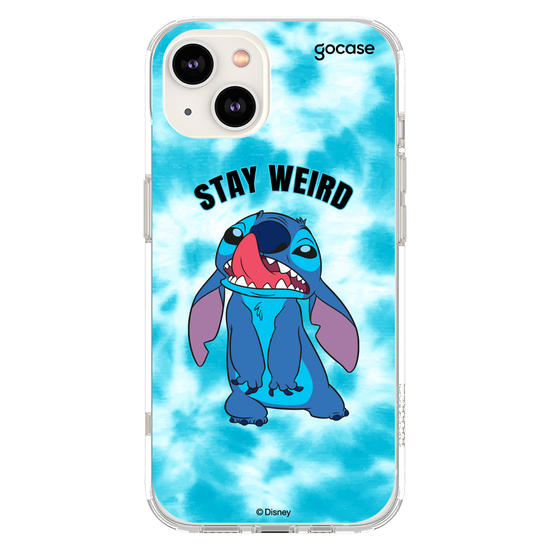 Capinha para celular  Lilo & Stitch - Stay Weird Tie Dye