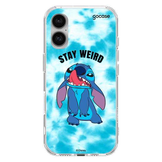 Capinha para celular  Lilo & Stitch - Stay Weird Tie Dye