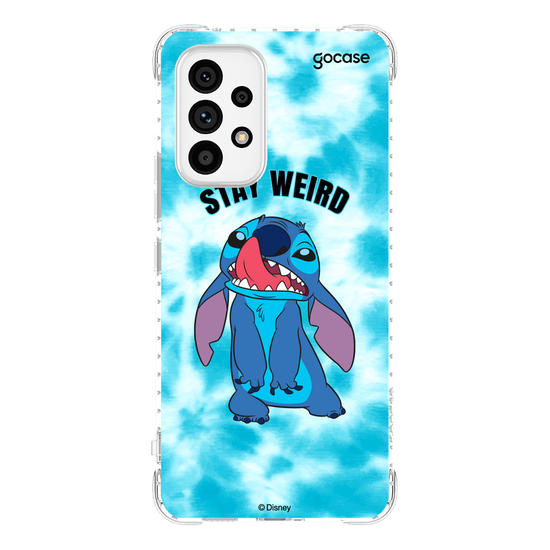 Capinha para celular  Lilo & Stitch - Stay Weird Tie Dye