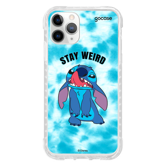 Capinha para celular  Lilo & Stitch - Stay Weird Tie Dye