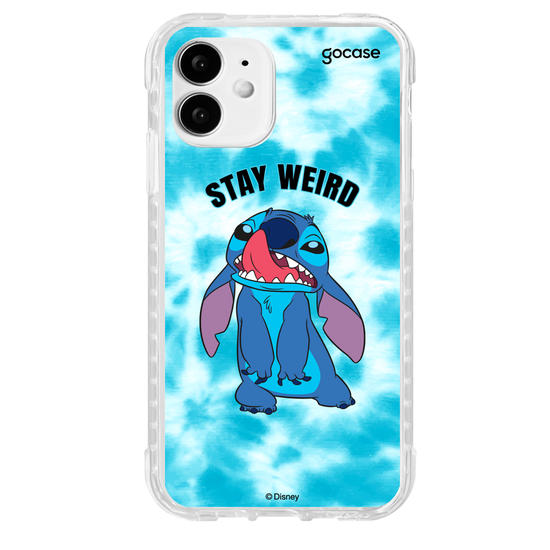 Capinha para celular  Lilo & Stitch - Stay Weird Tie Dye