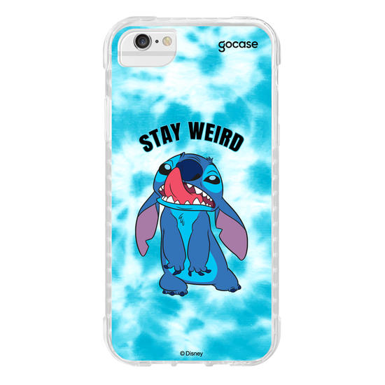 Capinha para celular  Lilo & Stitch - Stay Weird Tie Dye