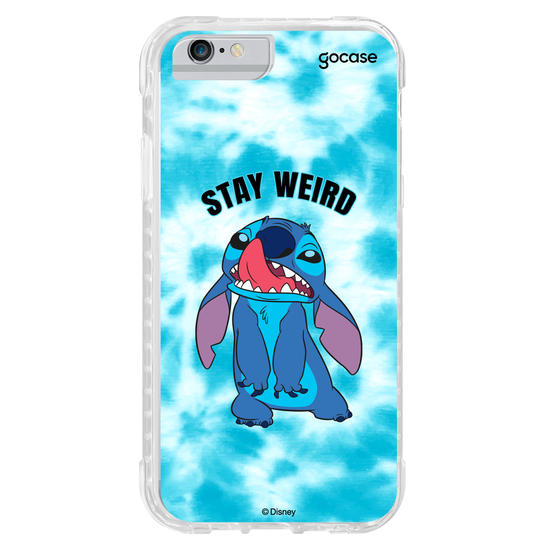Capinha para celular  Lilo & Stitch - Stay Weird Tie Dye