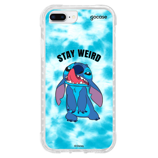 Capinha para celular  Lilo & Stitch - Stay Weird Tie Dye