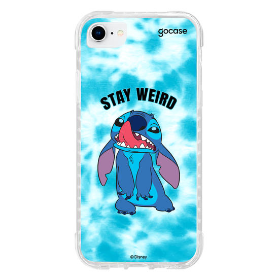 Capinha para celular  Lilo & Stitch - Stay Weird Tie Dye