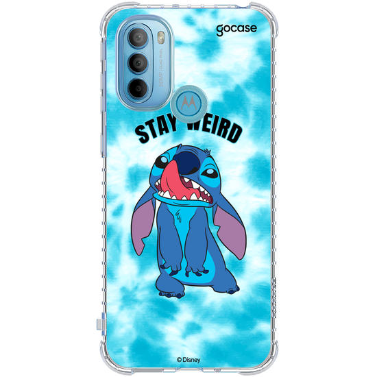 Capinha para celular  Lilo & Stitch - Stay Weird Tie Dye
