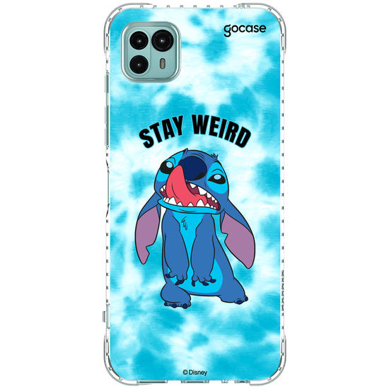 Capinha para celular  Lilo & Stitch - Stay Weird Tie Dye