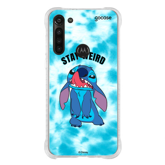 Capinha para celular  Lilo & Stitch - Stay Weird Tie Dye