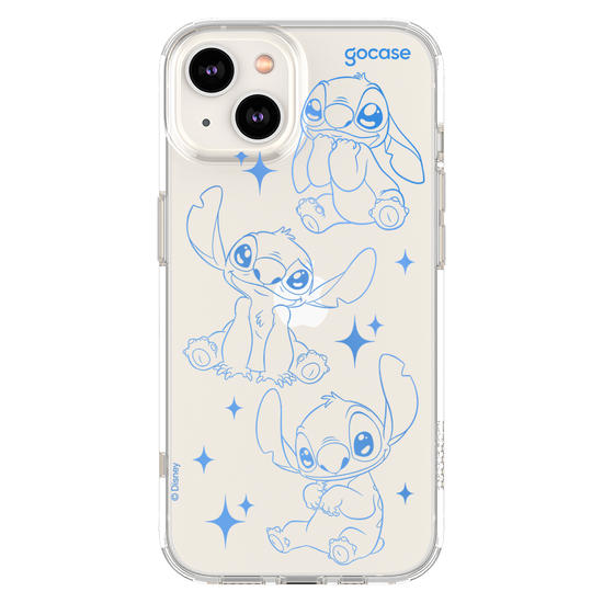 Capinha para celular  Stitch - Blue Lines