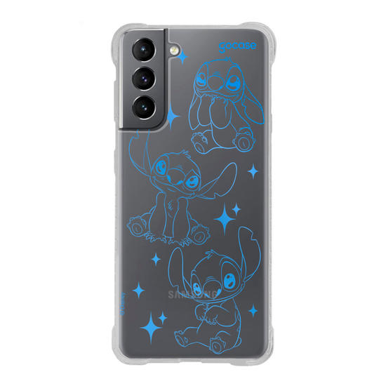 Capinha para celular  Stitch - Blue Lines