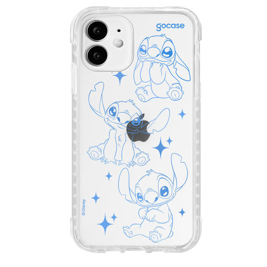 Capinha para celular  Stitch - Blue Lines