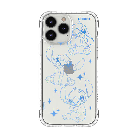 Capinha para celular  Stitch - Blue Lines