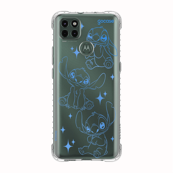Capinha para celular  Stitch - Blue Lines