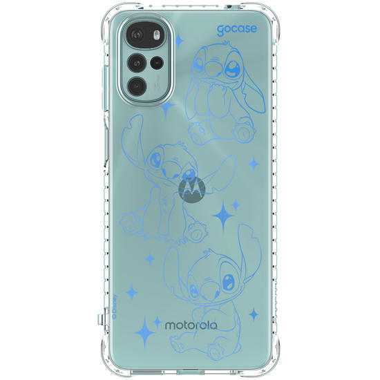 Capinha para celular  Stitch - Blue Lines