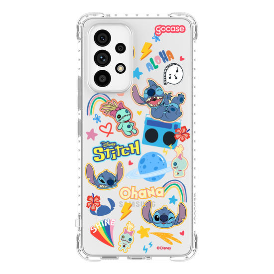 Capinha para celular  Stitch - Pequenos Stickers Fofinhos