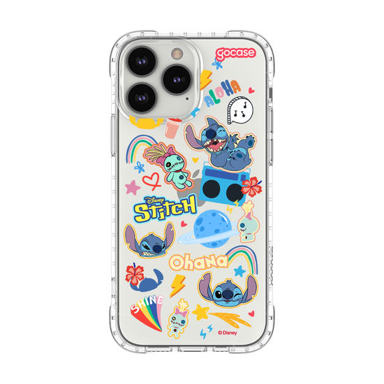 Capinha para celular  Stitch - Pequenos Stickers Fofinhos