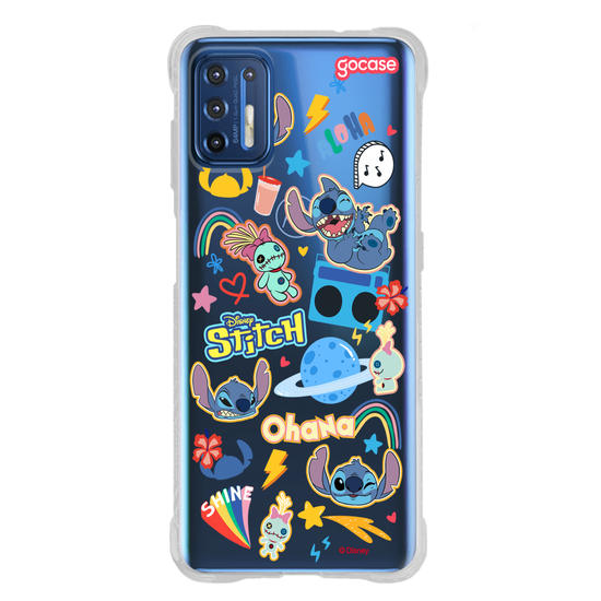 Capinha para celular  Stitch - Pequenos Stickers Fofinhos