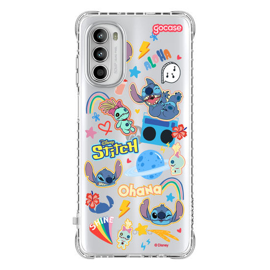 Capinha para celular  Stitch - Pequenos Stickers Fofinhos