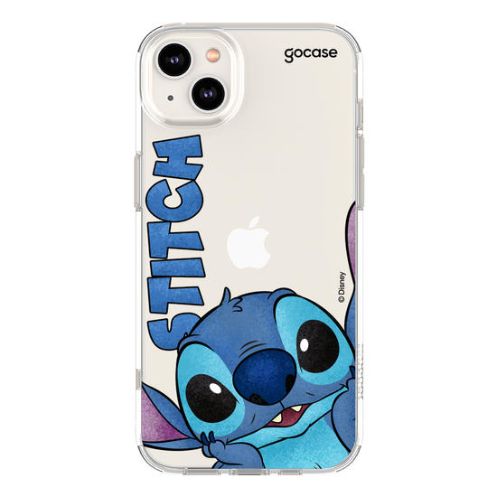 Capinha para celular  Stitch - Big Face Name