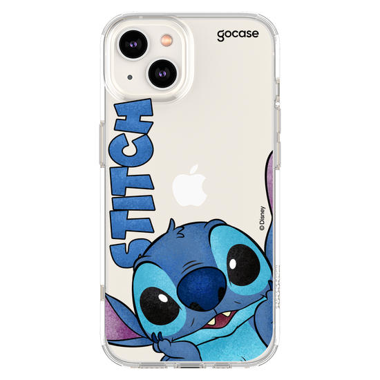 Capinha para celular  Stitch - Big Face Name