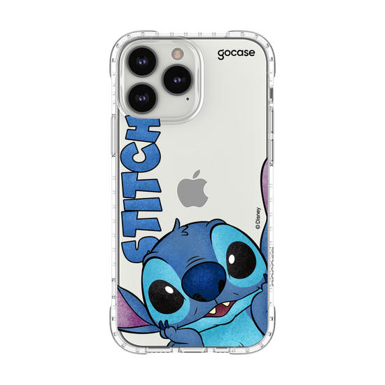 Capinha para celular  Stitch - Big Face Name
