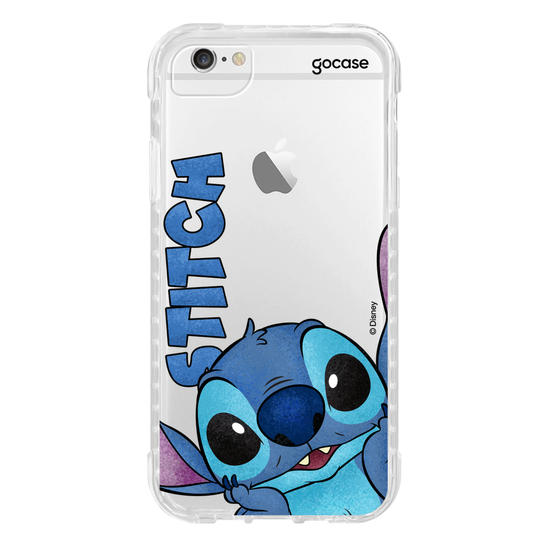 Capinha para celular  Stitch - Big Face Name
