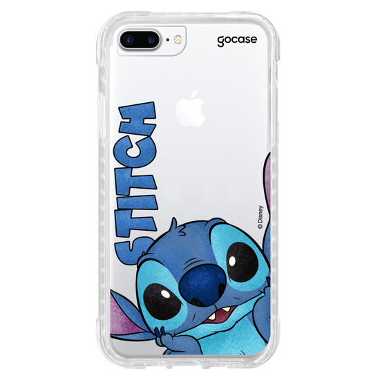 Capinha para celular  Stitch - Big Face Name