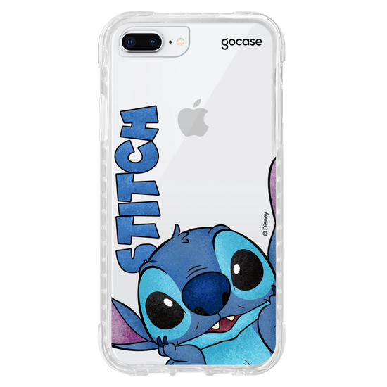 Capinha para celular  Stitch - Big Face Name