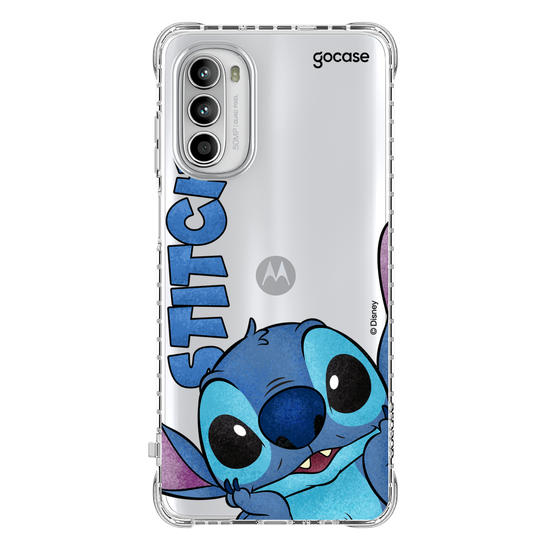 Capinha para celular  Stitch - Big Face Name
