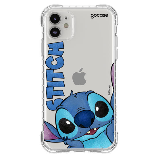 Capinha para celular  Stitch - Big Face Name