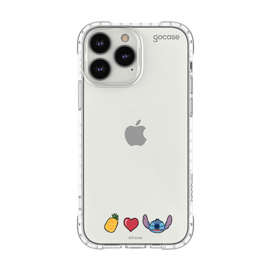 Capinha para celular  Pineapple, Love e Stitch