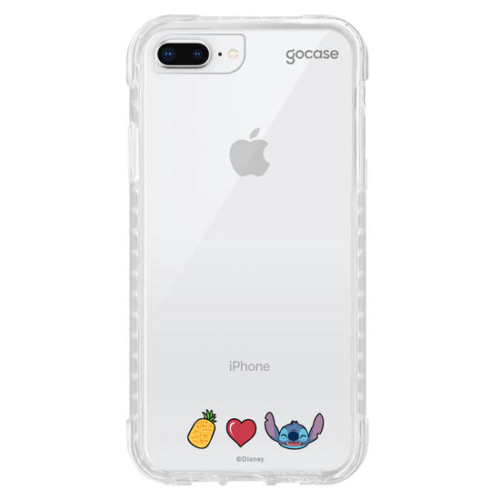 Capinha para celular  Pineapple, Love e Stitch