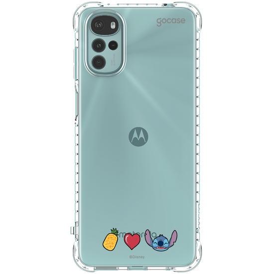 Capinha para celular  Pineapple, Love e Stitch