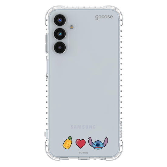 Capinha para celular  Pineapple, Love e Stitch