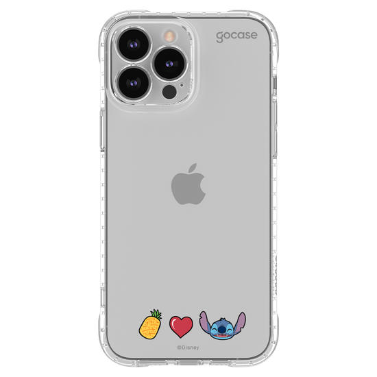 Capinha para celular  Pineapple, Love e Stitch