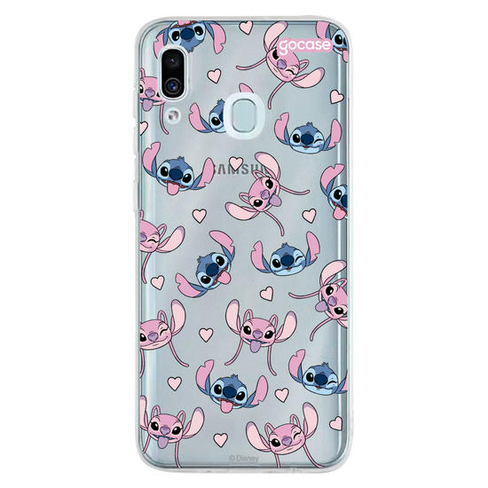  Stitch e Angel - Pattern Fofo