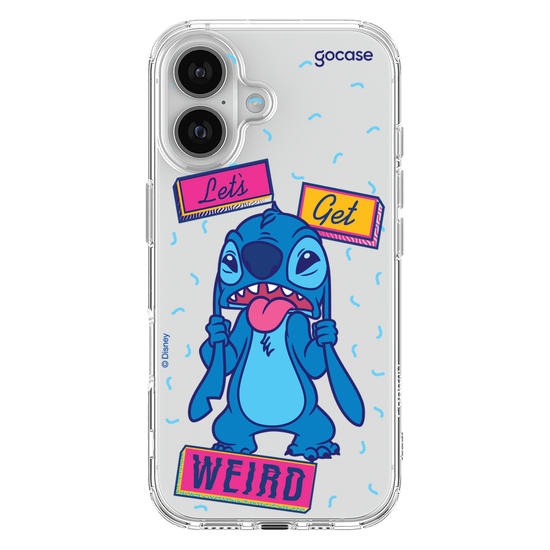 Capinha para celular  Stitch - Let's Get Weird