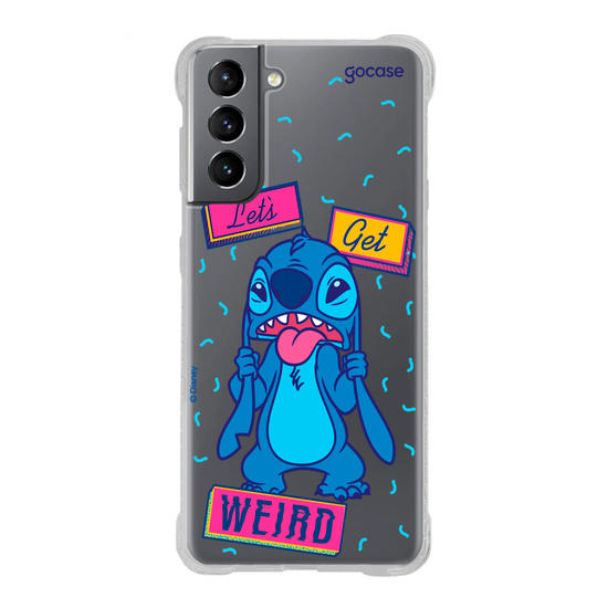 Capinha para celular  Stitch - Let's Get Weird