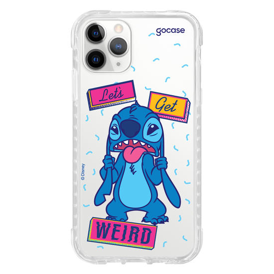 Capinha para celular  Stitch - Let's Get Weird