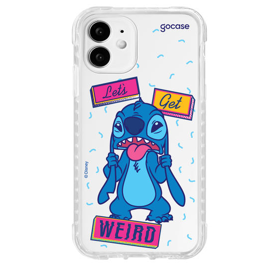 Capinha para celular  Stitch - Let's Get Weird