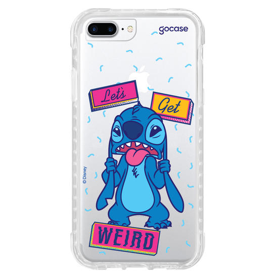 Capinha para celular  Stitch - Let's Get Weird