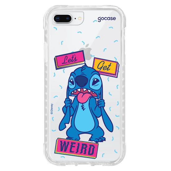 Capinha para celular  Stitch - Let's Get Weird